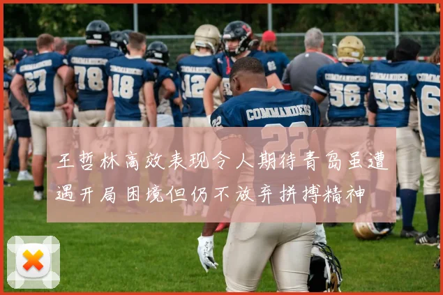 王哲林高效表现令人期待青岛虽遭遇开局困境但仍不放弃拼搏精神